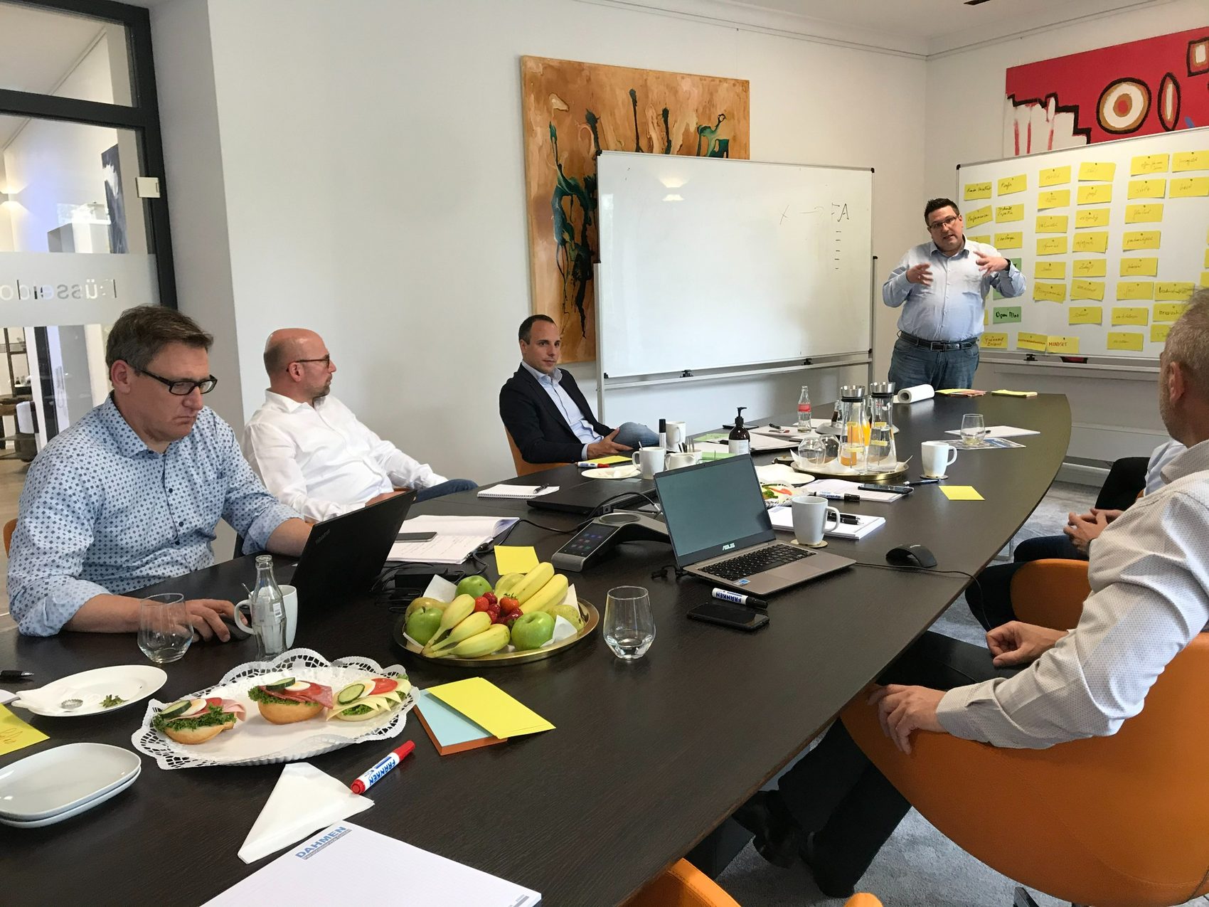 HR-Workshop mit Carlos Kleefeld und Teilnehmenden